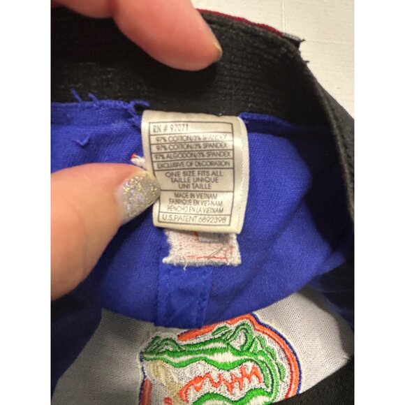 Florida Gators Hat Blue Baseball Cap Embroidered Logo One Size Stretch Fit - Picture 8 of 8